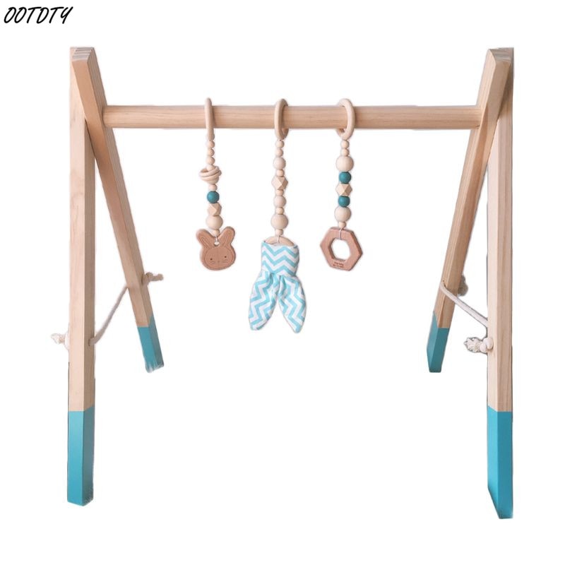 Wooden Activity Gym Nordic Style